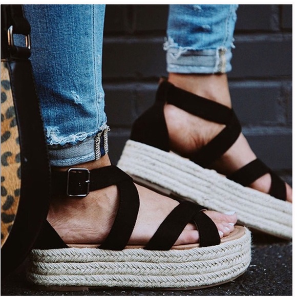 ALICIA-Platform Espadrille - Picture 4 of 6